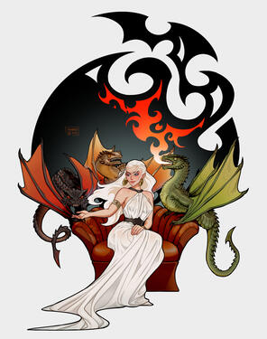 Daenerys Targaryen (personal work)