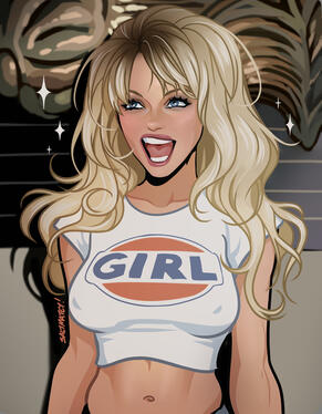Pamela Anderson (personal work)